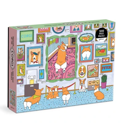Afbeelding van Puzzle 1000 piece: Museum of the Corgi