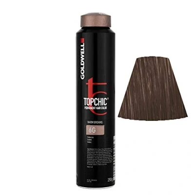 Afbeelding van Goldwell Topchic Hair Color bus 250 ml 6G Tabak
