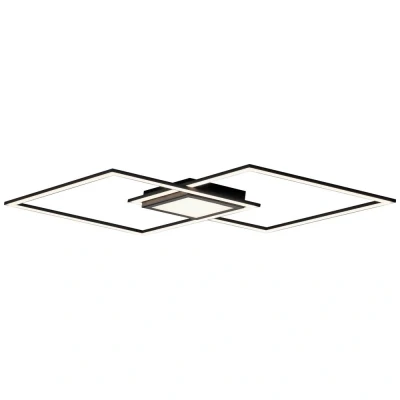 Afbeelding van Just Light 14695 18 ASMIN LED plafondlamp 45 W Zwart