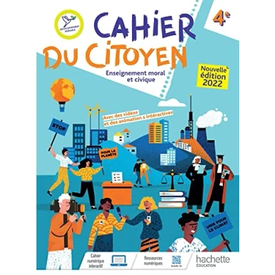 Afbeelding van Enseignement moral et civique 4e Cahier du citoyen