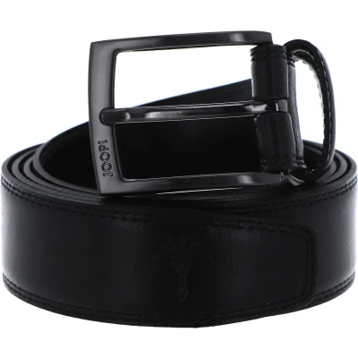 Afbeelding van JOOP! Leren Riem Double Quilted Coll. Belt 3,5 CM W80 Black Zwart