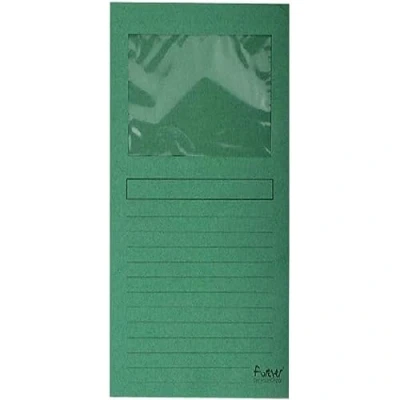 Afbeelding van Venstermap Exacompta Forever L map 120gr donkergroen