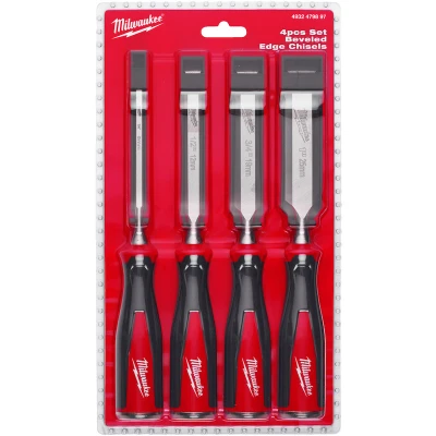 Afbeelding van MILWAUKEE 4932479897 steekbeitelset 6 13 19 25 mm 4 delig