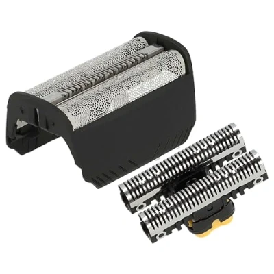 Afbeelding van vhbw Braun FIX400 Combi scheerapparaat, SmartControl, Syncro, 7785, 7790, folie + messenblok, zwart