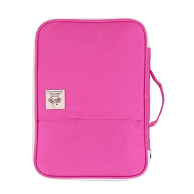 Afbeelding van Hilitand 5Colors Functionele documententas, A4, met ritssluiting, roze/rood