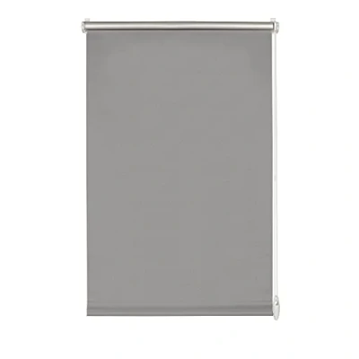 Afbeelding van Gardinia Easyfix Rolgordijn, thermische achterkant, om te bevestigen met klemmen of kleven, maximale lichtreflectie, energiebesparend, ondoorzichtig, montageset inbegrepen, grijs, 55 x 150 cm
