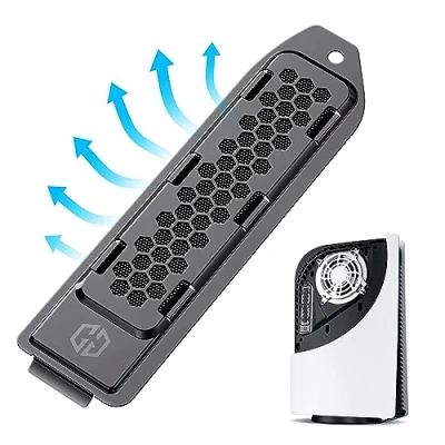 Afbeelding van GRAUGEAR G PS5M2 COVER B Metalen warmteafvoerhoes voor PS5 M.2 SSD uitbreidingssleuf, geschikt alle Playstation 5 NVMe SSD&#039;s met koellichaam, nieuw gat