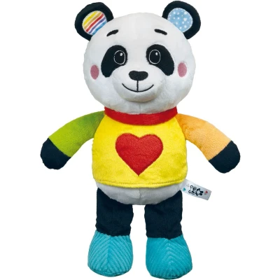 Afbeelding van Baby Clementoni Love Me Panda Knuffel Pandabeer Interactieve met Geluidseffecten Extra zacht