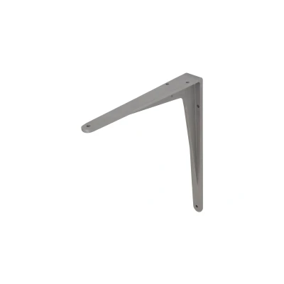 Afbeelding van Wovar Plankdrager Zilver Herakles Aluminium 290 x 240 mm Per Stuk
