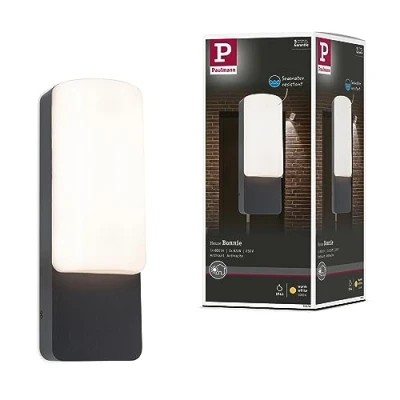 Afbeelding van Paulmann Bonnie 94850 LED buitenlamp (wand) 8.5 W Antraciet