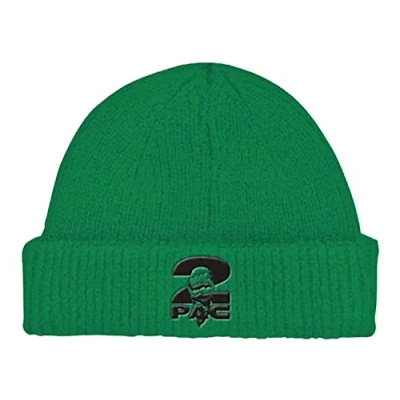 Afbeelding van Tupac Fist Logo Beanie Muts Groen