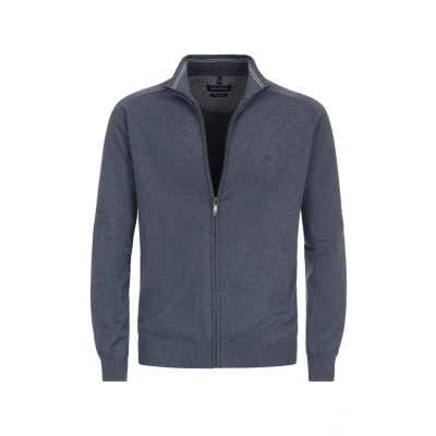 Afbeelding van Casa Moda Vest Zip Blauw Maat XXL Heren