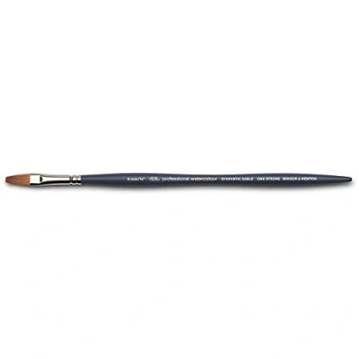 Afbeelding van Winsor &amp; Newton Pro Aquarel synthetische kwast, plat, kort, 6 mm