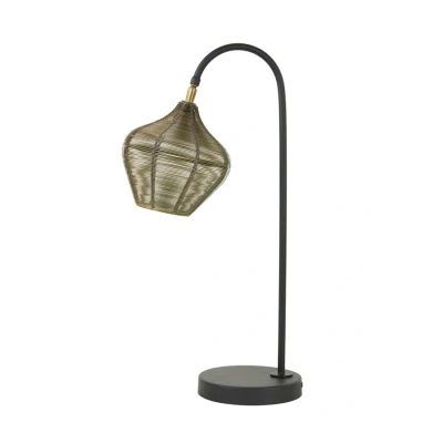 Afbeelding van Light &amp; Living Tafellamp Alvaro Antiek Brons Zwart 61,00cm x 20,00cm 27,00cm