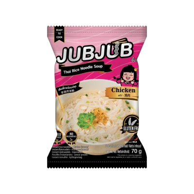 Afbeelding van Jub Instant Rijst Noedels Kip smaak 12 x 70 g Asian Food Lovers