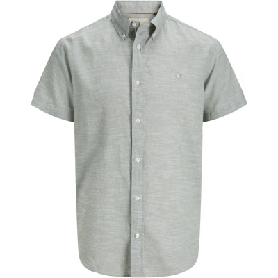 Afbeelding van Jack &amp; Jones Summer Shield Overhemd Heren (plussize) Maat XXL