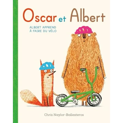 Afbeelding van OSCAR ET ALBERT APPREND A FAIRE DU VELO