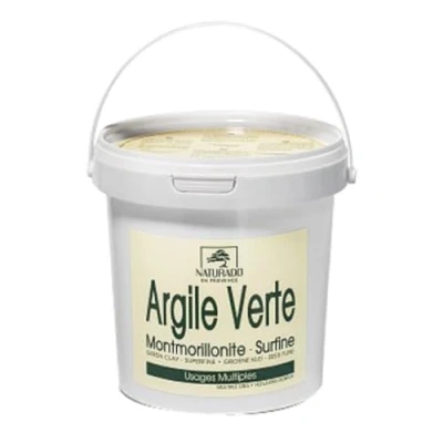 Afbeelding van Naturado Groen Klei Montmorillonite Emmer 1KG