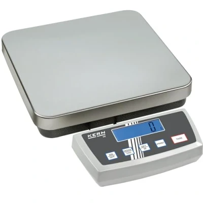 Afbeelding van Kern DE 35K5D Pakketweegschaal Weegbereik (max.) 35 kg Resolutie 5 g, 10 g werkt op het lichtnet, batterijen Zilver