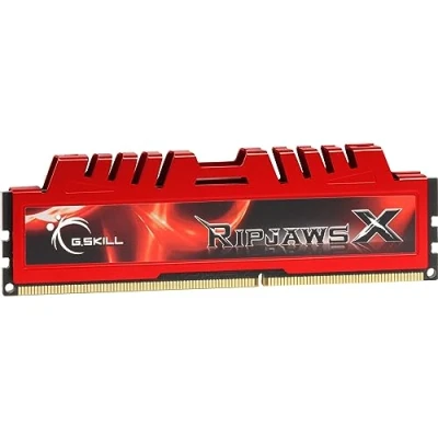 Afbeelding van G.Skill RipjawsX (1 x 8GB, 1333 MHz, DDR3 RAM, DIMM 288 pin), Rood