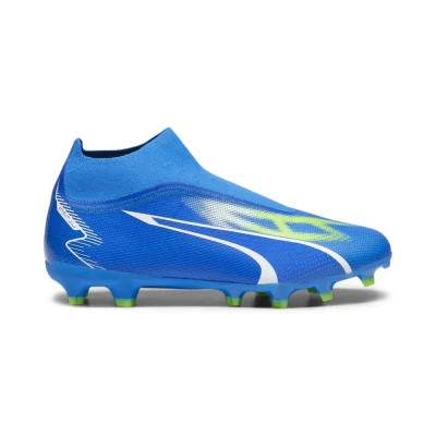 Afbeelding van Puma Ultra MATCH+ LL FG/AG Voetbalschoenen met kunststof noppen, Heren, Maat: 47, blue/white/pro green Kunststof/ textiel