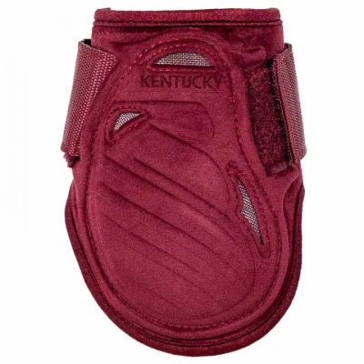 Afbeelding van Kentucky Kogelbeschermer Young Horse Velvet Bordeaux M