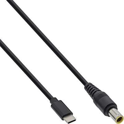 Afbeelding van InLine 26672 electriciteitssnoer Zwart 2 m USB C EIAJ 02 (4.0 mm, 1.7 mm)