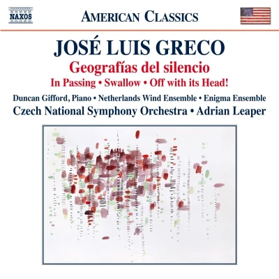 Afbeelding van Symphony Orchestra Czech National, Adrian Leaper Greco: Geografias Del Silencio (CD)