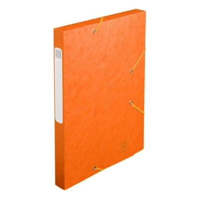 Image de Boîte Exacompta Cartobox Nature Future Dos 25mm Orange