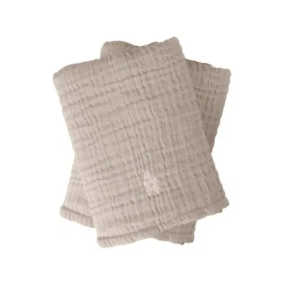 Afbeelding van Sebra Aankleedkussen Doeken Muslin Set van 2 Jetty Beige