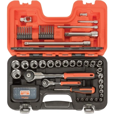 Afbeelding van Bahco SW79 Kracht dopleutelinzetset 1/2, 1/4