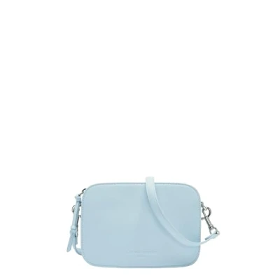 Afbeelding van LIEBESKIND BERLIN Leren Schoudertas Luka Crossbody Bag Iceberg Lichtblauw