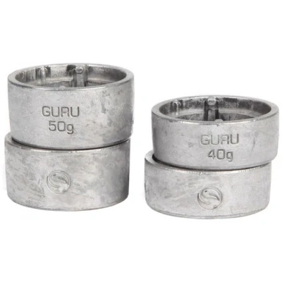 Afbeelding van Guru X Change Feeder Weights (4 pcs) Maat : Heavy Weight (2x 40g 2x50g)