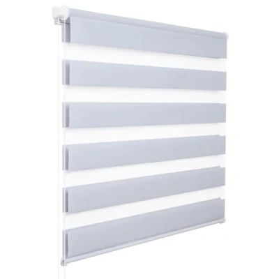 Afbeelding van WOLTU VH5518gr Verduisteringsgordijn voor binnenshuis, zonder boren, oprolbaar, met Klemmfix zijklem, 60 x 150 cm, grijs