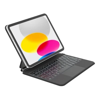 Afbeelding van Belkin Apple iPad (2022) Toetsenbord Hoes AZERTY Zwart