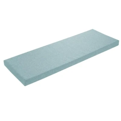Afbeelding van sleepling bankkussen 150 x 40 cm turquoise, bankkussen, zitkussen voor vensterbank, wasbare hoes, antislip onderkant, Made in EU