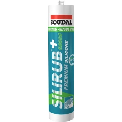 Image de SOUDAL Silirub+ S8800 silicone noir (310 ml) 120996