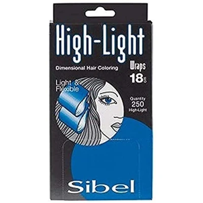 Afbeelding van Sibel High Light Wraps 250st 10x18cm Haibu by Kapperskorting.com