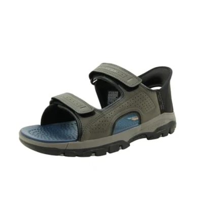 Afbeelding van Skechers Slip ins Tresmen Reece Heren Sandalen Grijs