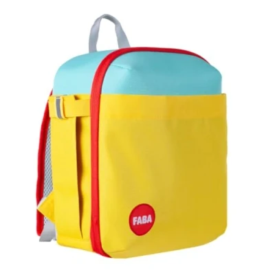 Afbeelding van FABA Zipi rugzak voor kinderen vanaf 3 jaar, afmetingen 23 x 27,5 15 cm, gevoerde schouderbanden en rugsteun