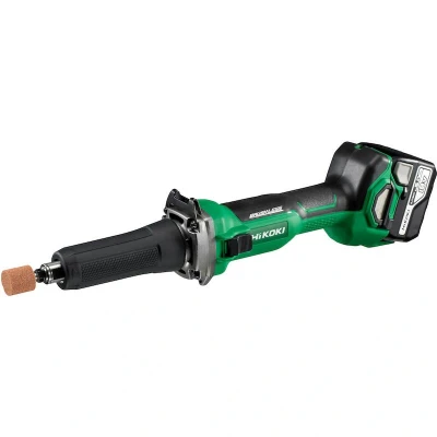 Afbeelding van HIKOKI GP18DAWGZ 18V rechte accu slijper 50 mm in kunstof koffer (2 x 5.0Ah + lader)