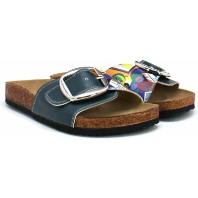 Afbeelding van GOBY Kunst Slippers Sandalen Hoge kwaliteit Handmade Maat 38