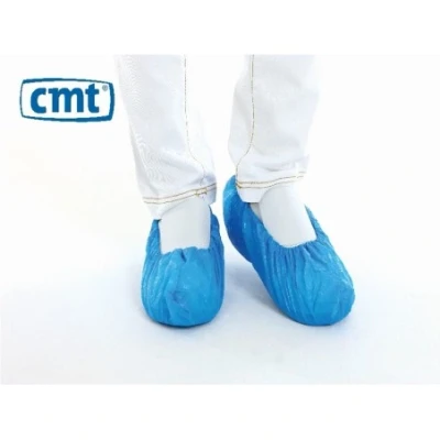 Afbeelding van Schoenovertrek CMT 40mu geruwd maat 36 42 CPE blauw