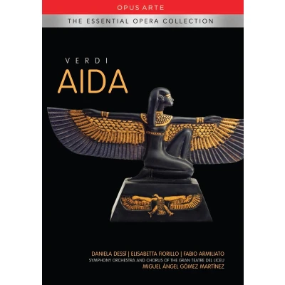 Afbeelding van Chorus &amp; Orchestra Of The Gran Teatre Del Liceu, Miguel Ángel Gómez Martínez Verdi: Aida (DVD)