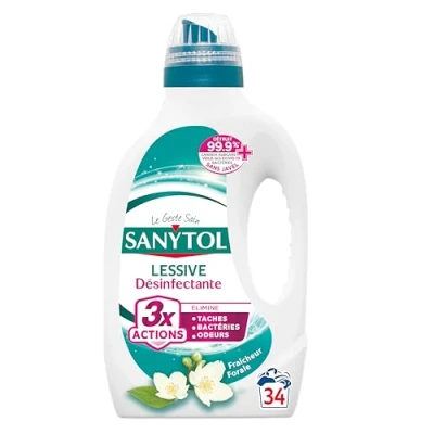 Afbeelding van SANYTOL Floral Desinfectant Geconcentreerd Vloeibaar Wasmiddel 2 x 1,7L