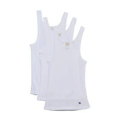Afbeelding van Calvin Klein Underwear Scoop NECK 3 PACK Hemd, Dames, Maat: XS, White