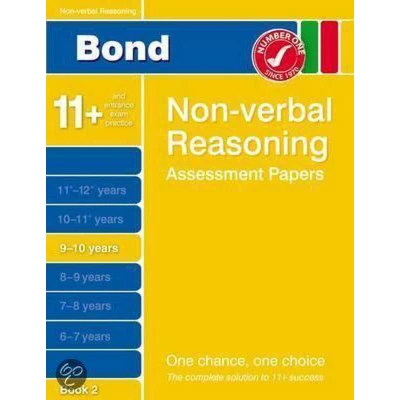 Afbeelding van Bond Non Verbal Reasoning Assessment Papers 9 10 Years Book 2
