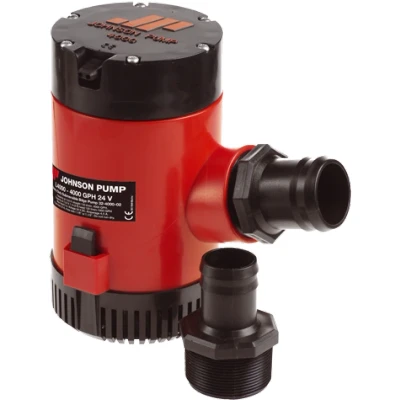 Afbeelding van Johnson pump l serie bilgepomp l4000 12v/15 0a 252l/min slangaansluiting 1 1/2 &amp; 2