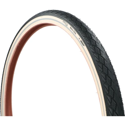 Afbeelding van Dresco Anti Lek Buitenband Metro Elite 28 x 1.75 (47 622) Reflectie Zwart/Creme