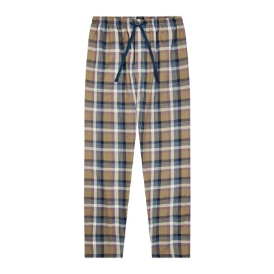 Afbeelding van Schiesser Pyjamabroek, Heren, Maat: 48, Nougat